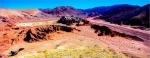 O Vale do Arco-Íris fica a 90 km de San Pedro de Atacama, seu nome é devido às tonalidades das colinas circundantes.  San Pedro de Atacama - CHILE