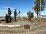 Monumento aos colonos alemães.  Puerto Montt - CHILE