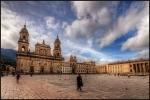 Praça Bolívar, Botota. Colômbia Guia de atrações de Bogotá. o que ver, o que fazer, tour, reservas.  Bogota - Colmbia