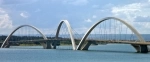 Ponte Juscelino Kubitschek em Brasília, guia de atrações, Brasília, o que ver, o que fazer, informações.  Brasília - BRASIL