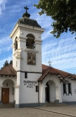 Santa Isabel da Hungria Igreja, El Melocoton .  Nogales - CHILE