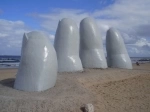 A Mão, Punta del Este. Uruguai Guia de atrações de Punta del Este.   - Uruguai