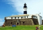 Farol da Barra, Salvador da Bahia. Brasil Guia de atrações, turismo, o que fazer, informações.   - BRASIL