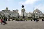 Praça San Martín, Lima.  Lima - PERU