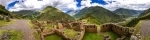 A cidadela de Pisac.  Cusco - PERU