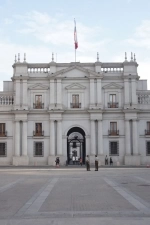 Palacio de la Moneda, em Santiago do Chile. Informações Gerais.  Santiago - CHILE