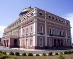 Teatro Amazonas, Manaus, Amazonas, Brasil. Informação.  Manaus - BRASIL