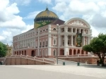 Teatro Amazonas, Manaus, Amazonas, Brasil. Informação.  Manaus - BRASIL