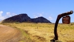 Vulcão Rano Raraku.  Isla de Pascua - CHILE