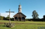 Igreja de Colo em Chiloé.  Chiloe - CHILE