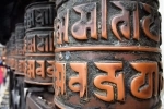 Swayambhunath, Kathmandu, Nepal. O templo dos macacos. Guia de atrações em Catmandu, Nepal.   - Nepal