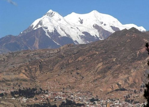 Vulcão Illimani, 