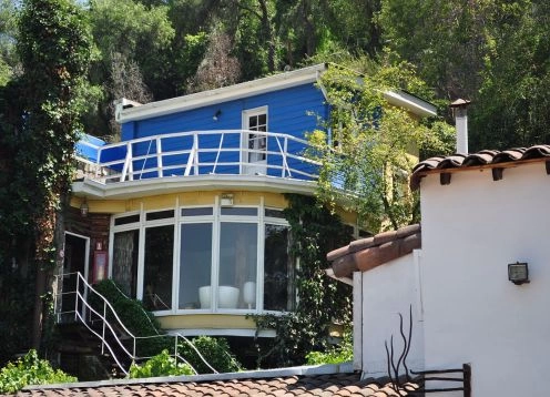 a Chascona, casa de Pablo Neruda, Santiago