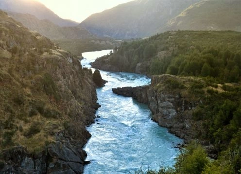 Rio Baker, Caleta Tortel