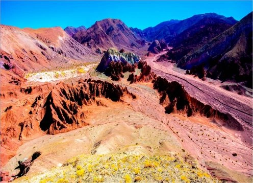 Vale do arco-íris, San Pedro de Atacama