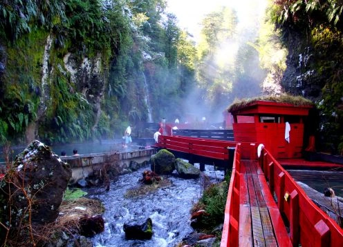 Banhos geomtricos, Pucon