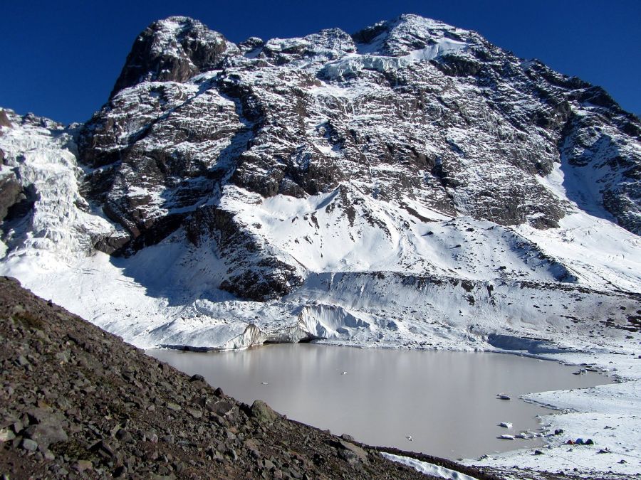 Monumento Natural El Morado, Glacier, em Santiago, Chile Santiago, CHILE