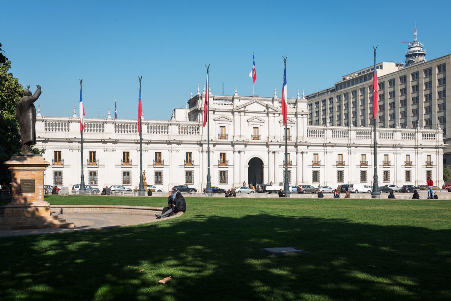 Palacio de la Moneda, em Santiago do Chile. Informa��es Gerais Santiago, CHILE