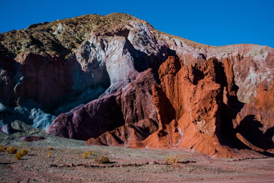 O Vale do Arco-�ris fica a 90 km de San Pedro de Atacama, seu nome � devido �s tonalidades das colinas circundantes San Pedro de Atacama, CHILE