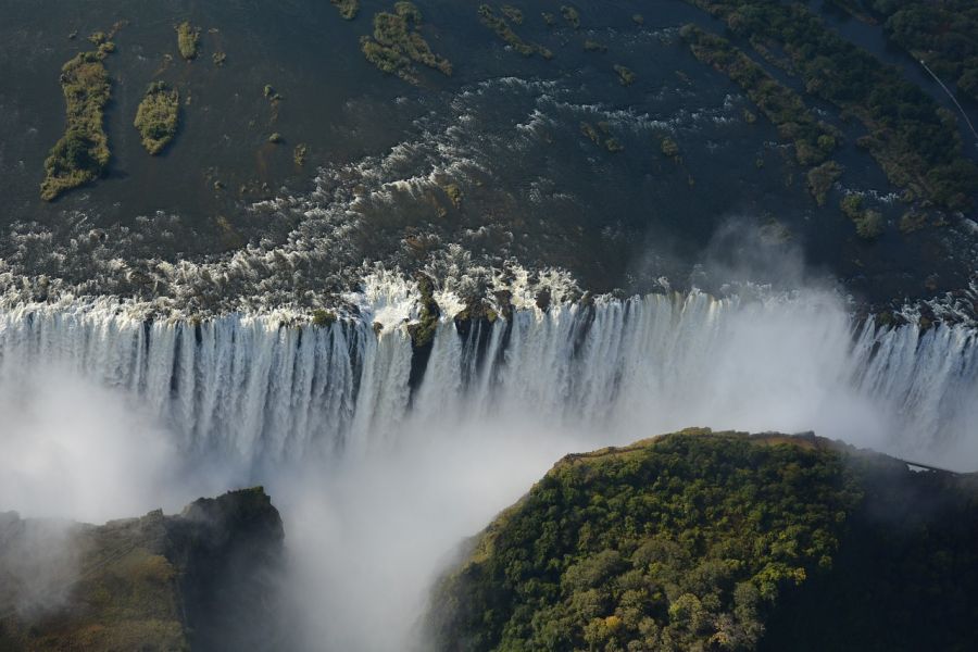 Parque Nacional das Cataratas Vit�ria, Livinstone, Zimb�bue, o que ver, o que fazer Livingstone, Zimbábue
