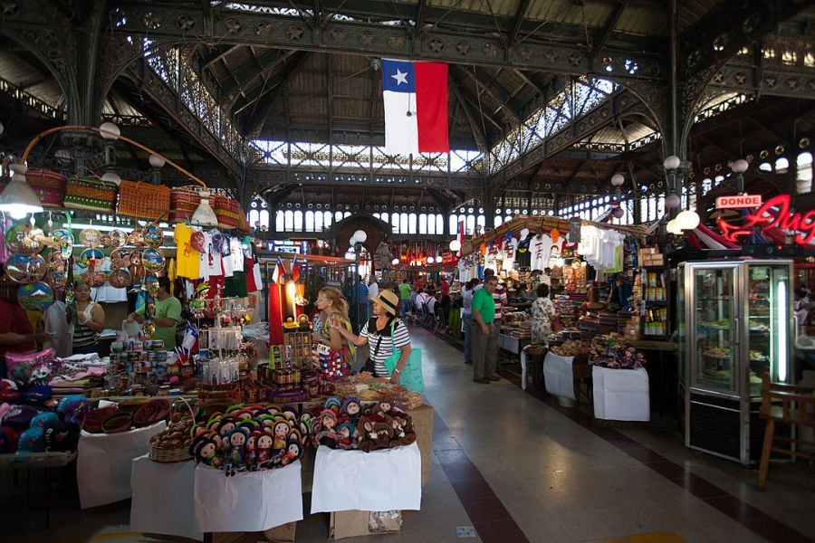 Mercado Central Santiago, CHILE