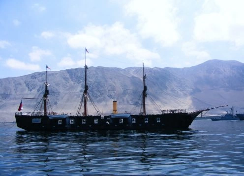 Corvette Esmeralda, Iquique