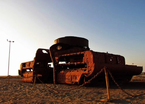 Navio Caldeira Wateree, Arica