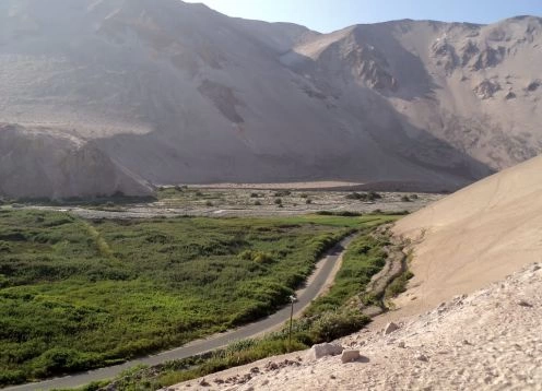 Lluta Vale em Arica, Arica