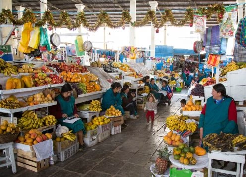 Mercado Central Cusco, 