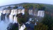 Cataratas do Iguaçu com a represa de Itaipu, , 