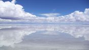 Salar de Uyuni com o Hotel Palacio de Sal, , 