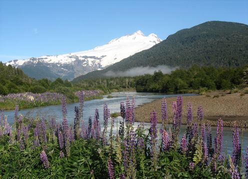 CERRO TRONADOR COM GELEIRAS. , ARGENTINA