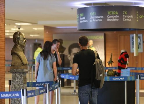 Entrada para o estádio do Maracanã com opção de visita guiada, sem filas. Rio de Janeiro, BRASIL