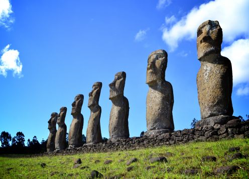 Excursão De Meio Dia B Akivi, Isla de Pascua