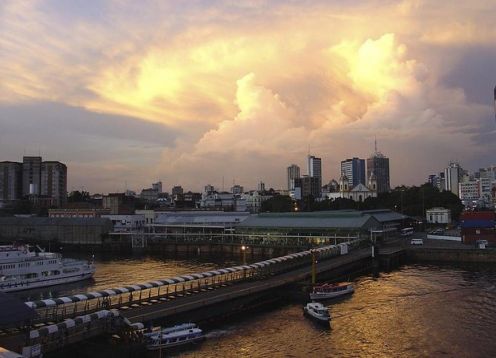 Excursão turística pela cidade de Manaus. , BRASIL