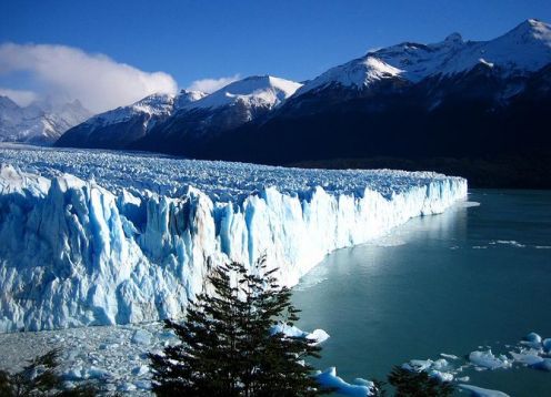 Geleira Perito Moreno, incluindo barco Safari. El Calafate, ARGENTINA