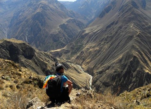 Trekking para o Canyon Colca. 3 dias - 2 noites. Arequipa, PERU