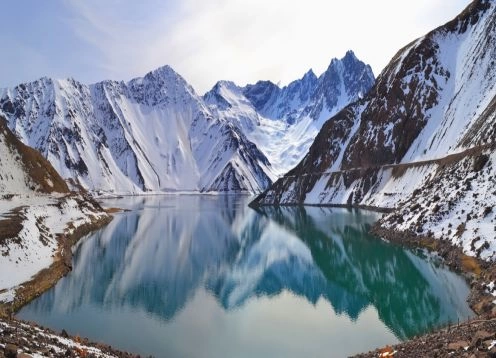 Safari fotográfico pelo Embalse del Yeso e Cajón del Maipo. , CHILE