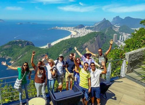 Tour de meio dia para visitar o Cristo Redentor e o Pão de Açúcar. Rio de Janeiro, BRASIL
