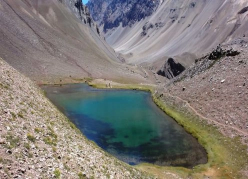 Reservatrio de Yeso e a lagoa dos patos, 