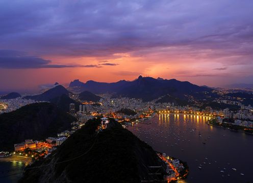 Um dia no Rio - Corcovado, Pan de Azcar, Maracan, Sambdromo e Selarn com almoo, 