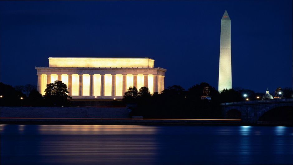 O melhor de Washington ao anoitecer, Washington DC, ESTADOS UNIDOS