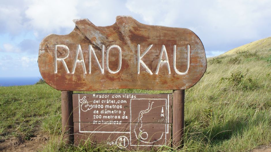 TREKKING O VULCÃ£O RANO KAO, Ilha de Pascoa, CHILE