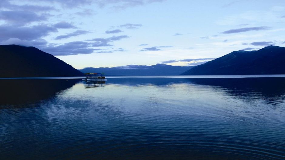 Posto da Ã¡rea, metade do dia, Pucon, CHILE