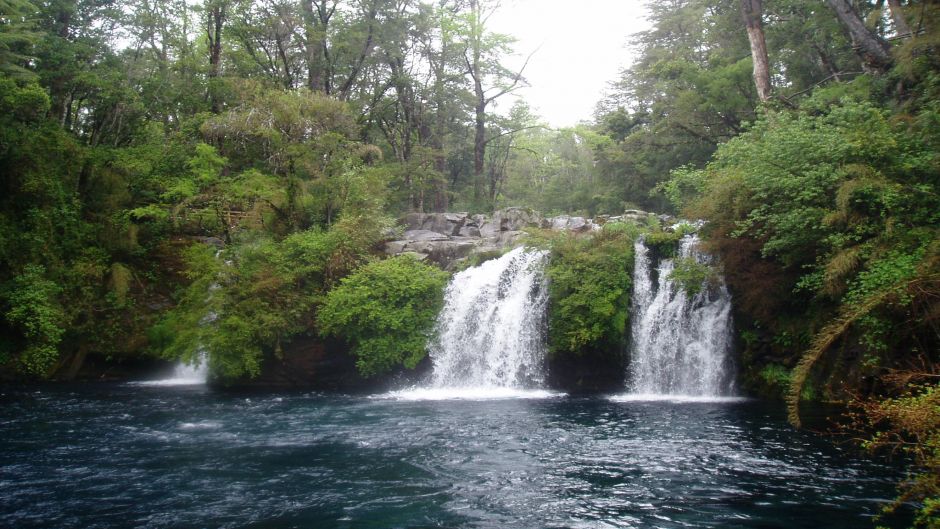 Posto da Ã¡rea, metade do dia, Pucon, CHILE