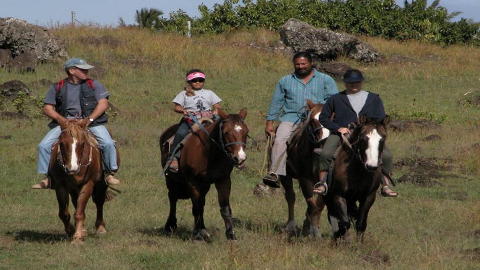 CAVALGADA EM ILHA DE PÃ¡SCOA, Ilha de Pascoa, CHILE