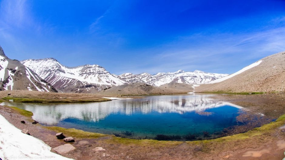 ReservatÃ³rio de Yeso e a lagoa dos patos, Santiago, CHILE