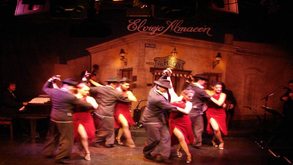 O Viejo Almacen show de tango , Buenos Aires, ARGENTINA