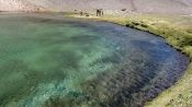 ReservatÃ³rio de Yeso e a lagoa dos patos, Santiago, CHILE